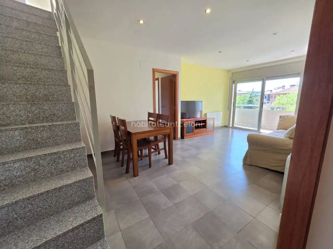 Wohnzimmer von Maisonette zum Verkauf in Sant Celoni mit Heizung, Terrasse und Abstellraum