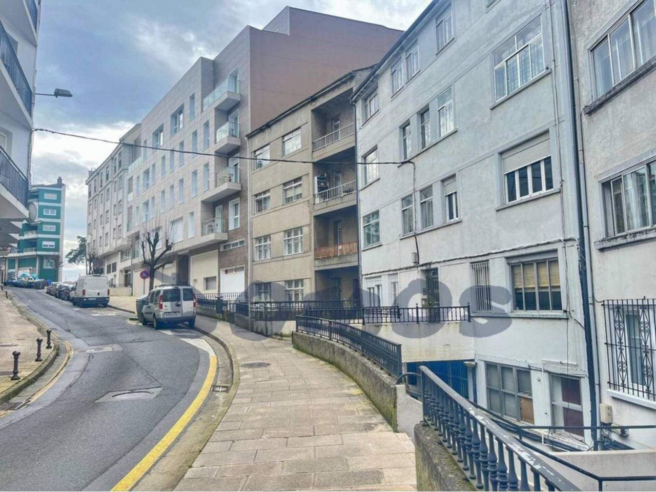 Vista exterior de Pis en venda en Lugo Capital amb Calefacció
