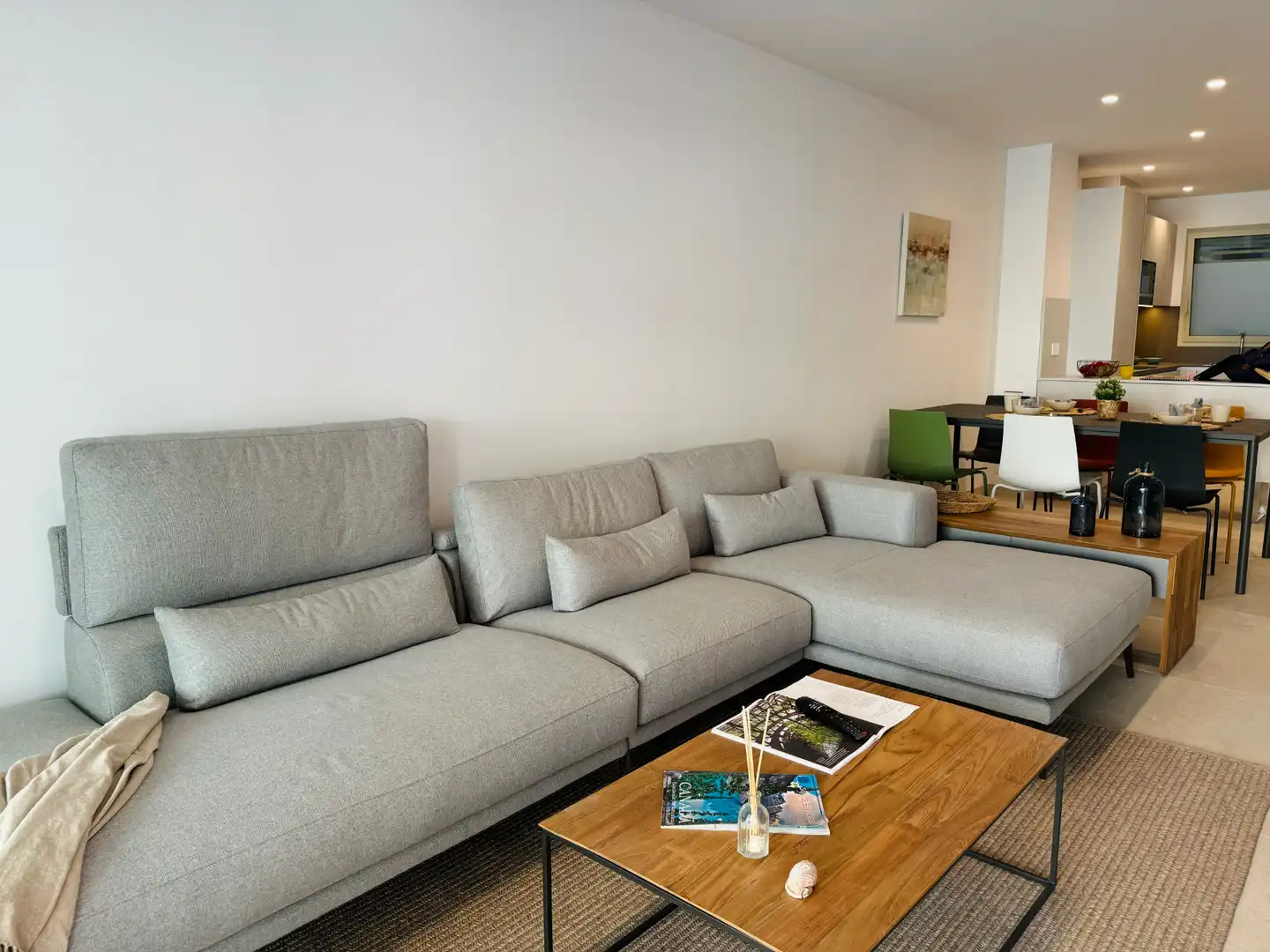 Sala de estar de Piso en venta en Palamós con Aire acondicionado, Calefacción y Terraza