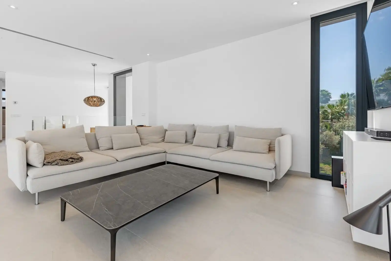 Living room of Houses for sale in Jávea / Xàbia  with Air Conditioner, Heating and Private garden