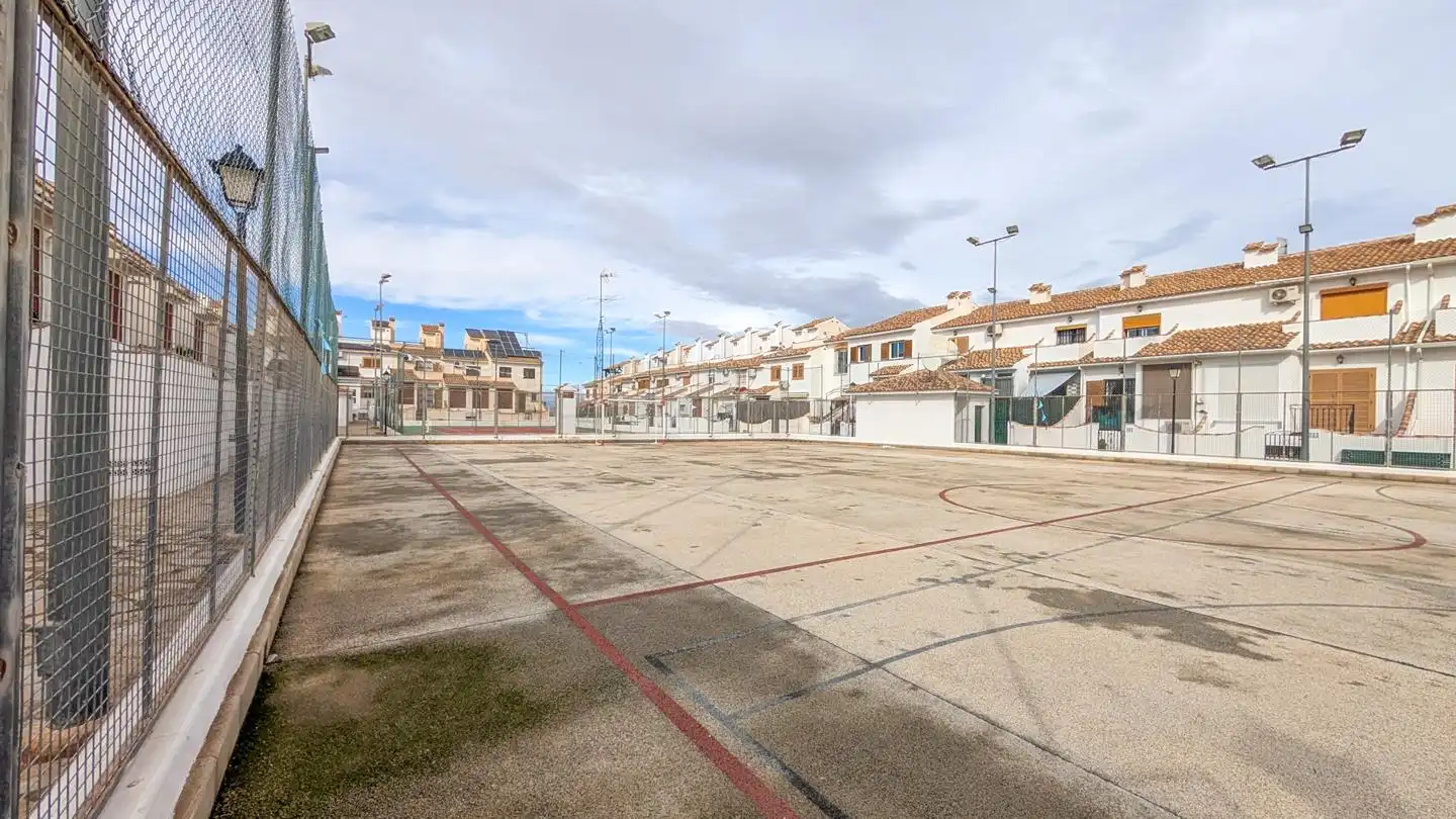 Exterior view of Detached homes for sale in Santa Pola  with Air Conditioner, Terrace and Swimming Pool