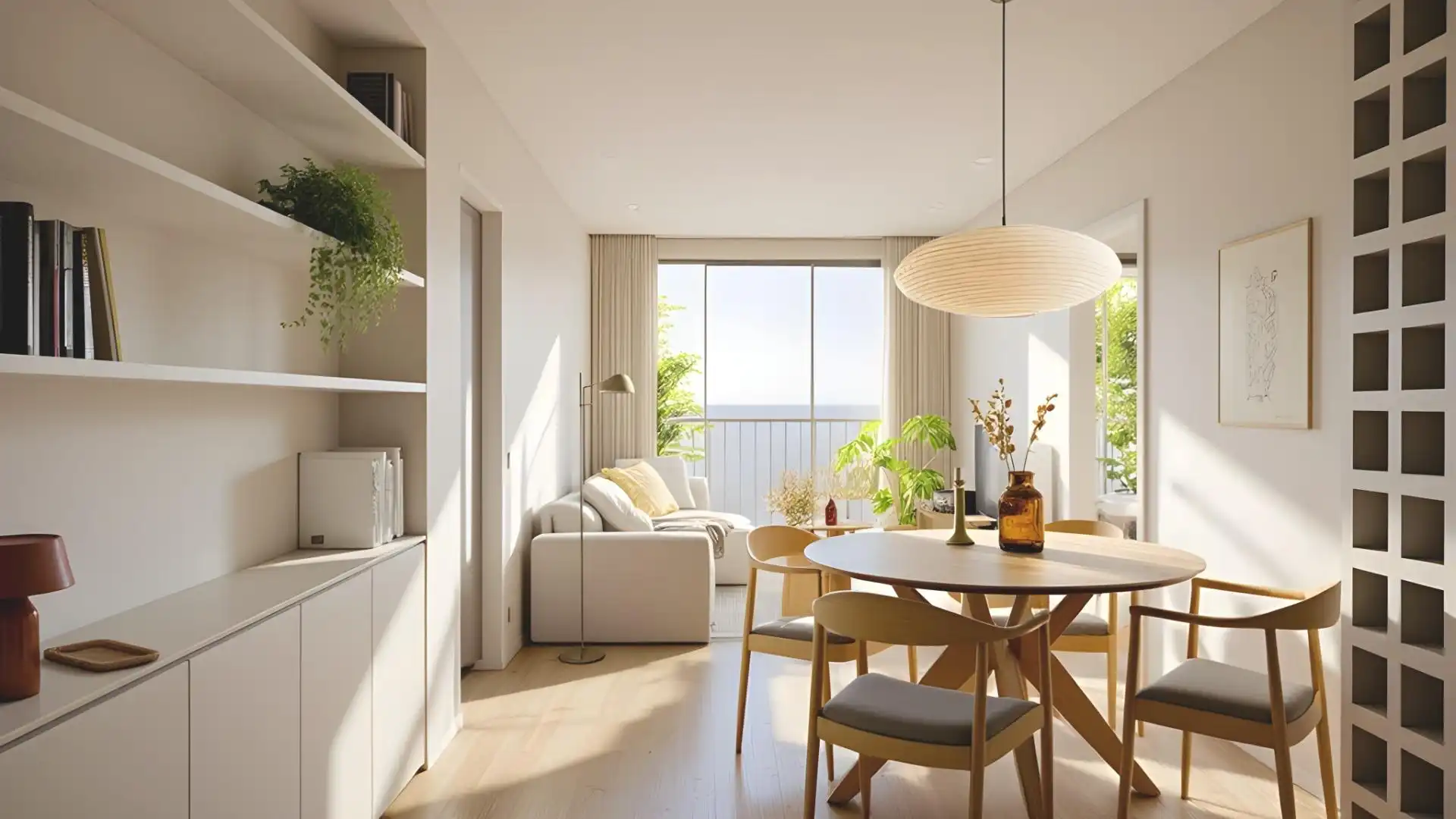 Sala de estar de Piso en venta en Calella con Calefacción y Terraza
