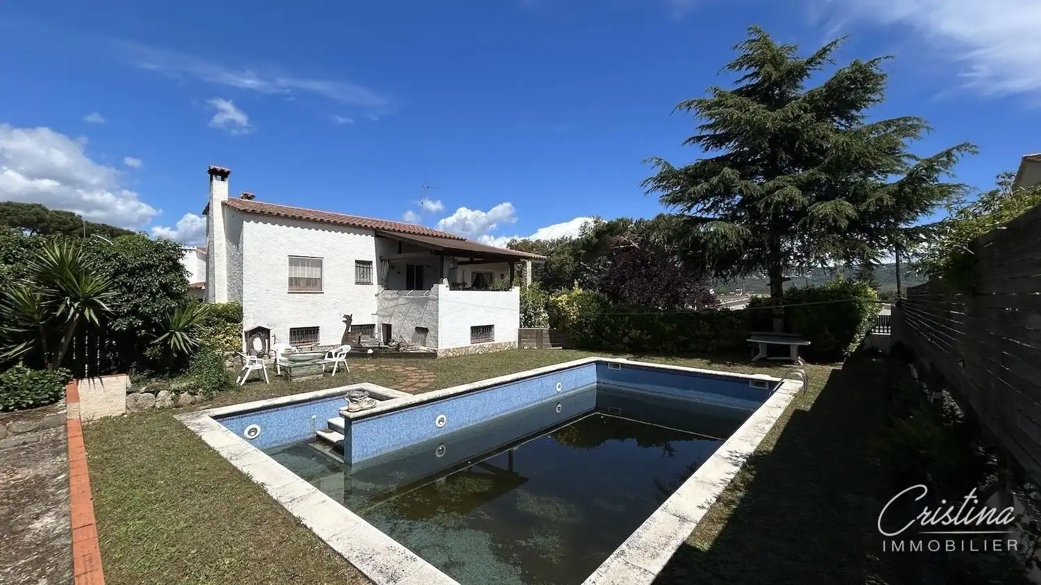 Piscina de Casa o xalet en venda en Santa Cristina d'Aro amb Calefacció