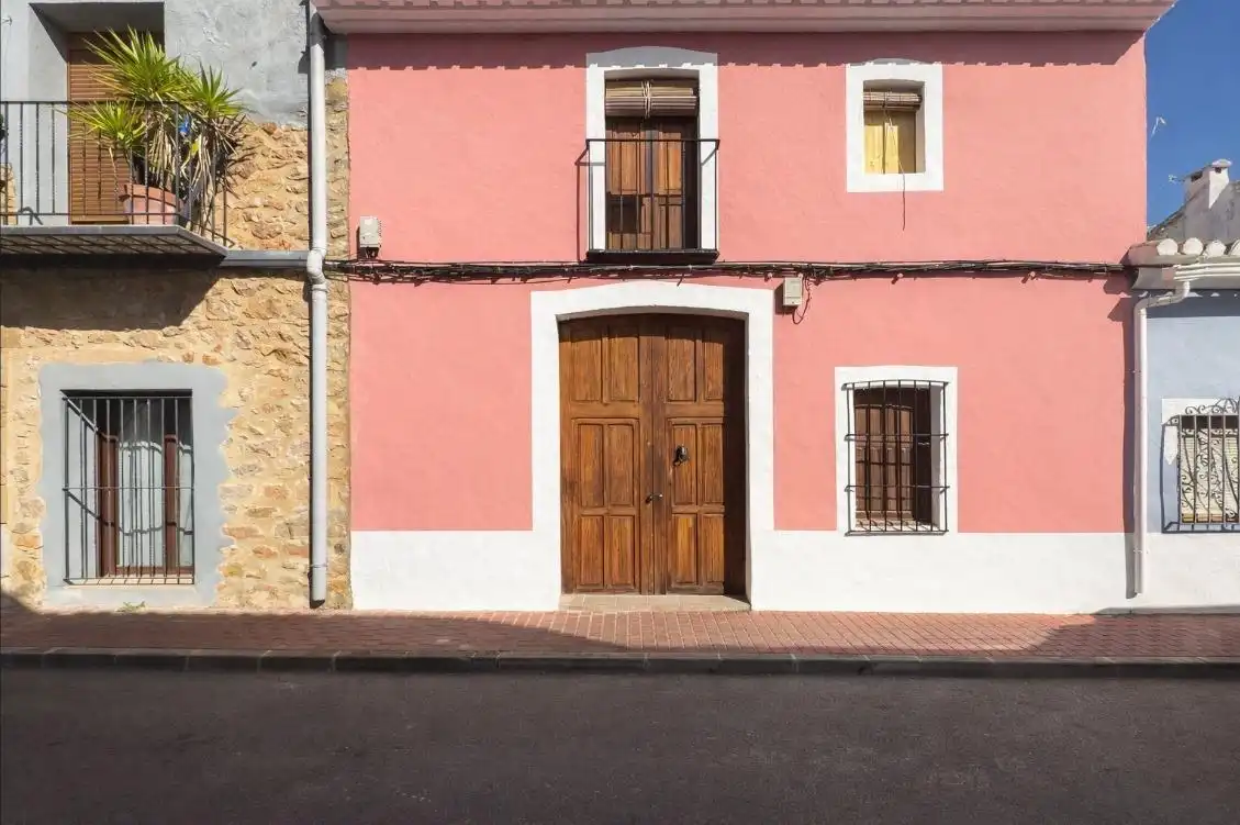 Vista exterior de Finca rústica en venda en Dénia