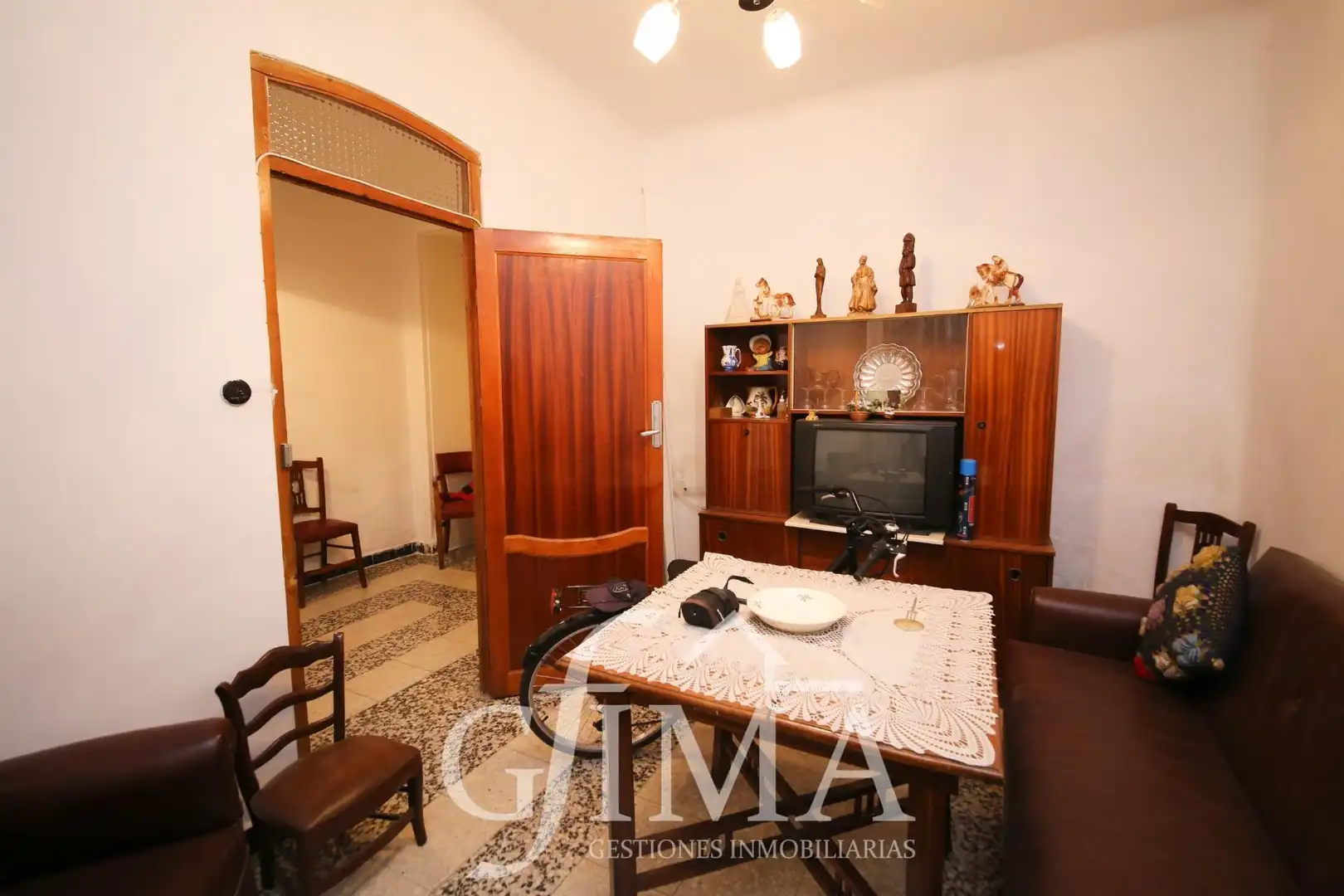 Sala de estar de Casa o chalet en venta en Tomelloso con Terraza