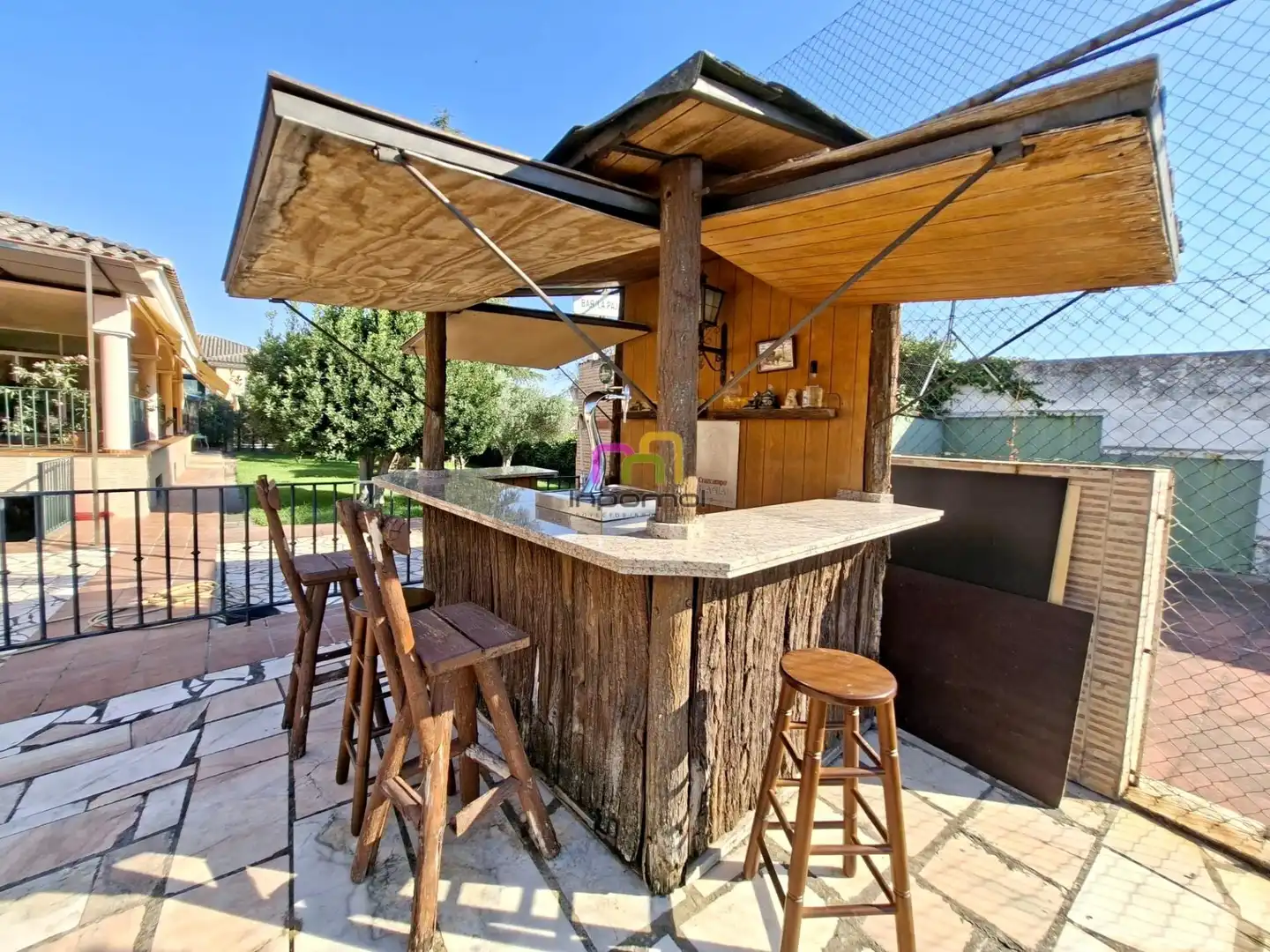 Terraza de Casa o chalet en venta en Badajoz con Aire acondicionado, Calefacción y Jardín privado