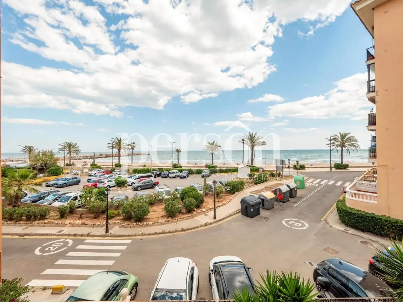 Exterior view of Flat for sale in Alboraya  with Air Conditioner, Heating and Parquet flooring