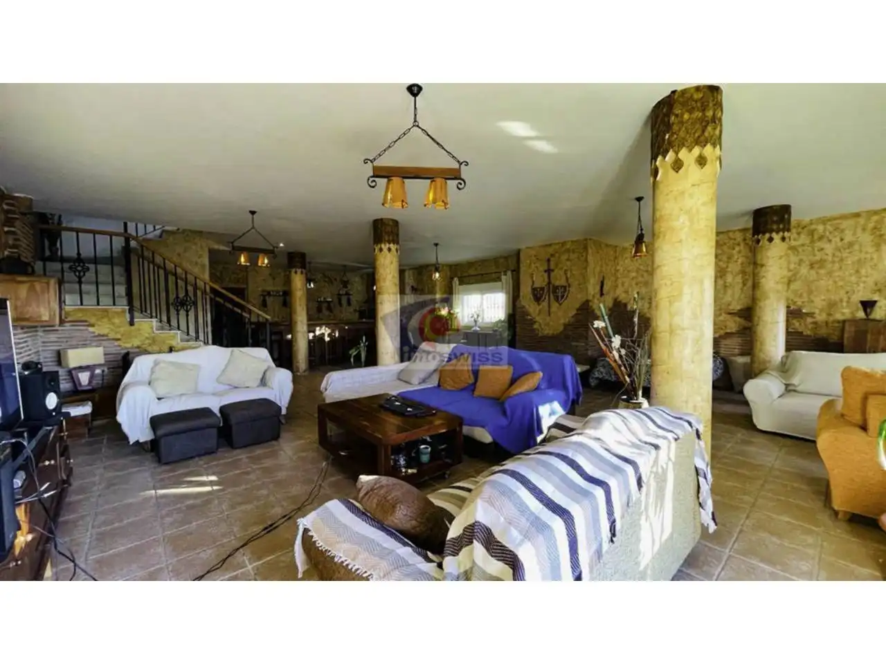 Sala de estar de Casa o chalet en venta en Rincón de la Victoria con Aire acondicionado, Jardín privado y Terraza