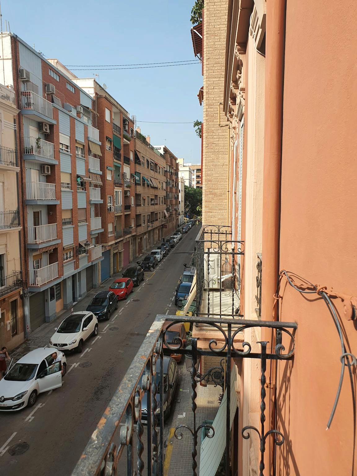 Exterior view of Flat to rent in  Valencia Capital  with Air Conditioner, Furnished and Washing machine