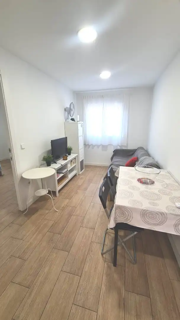 Wohnzimmer von Wohnung zur Miete in Valencia mit Klimaanlage, Möbliert und Ofen