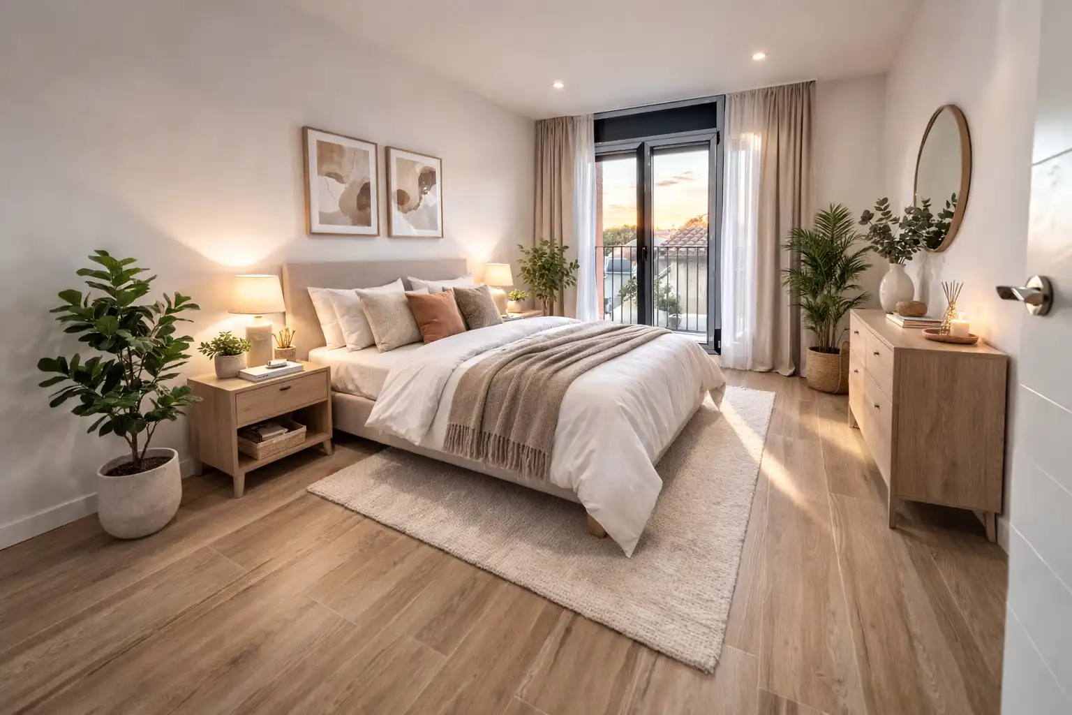 Bedroom of Flat for sale in L'Esquirol  with Heating, Private garden and Terrace