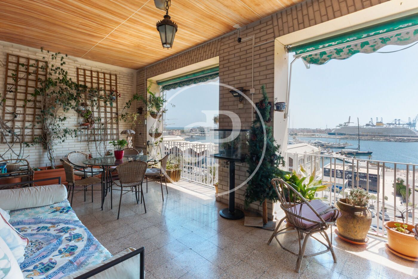 Terrace of Flat for sale in  Valencia Capital  with Air Conditioner, Heating and Terrace
