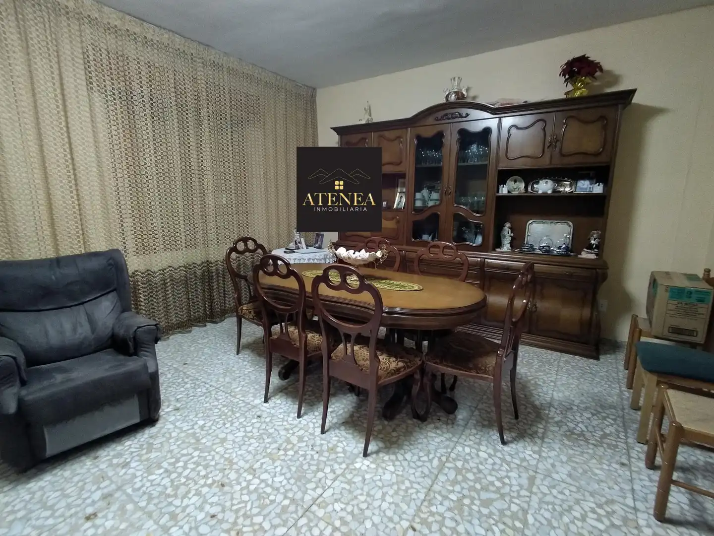 Dining room of Flat for sale in La Roda  with Heating and Terrace