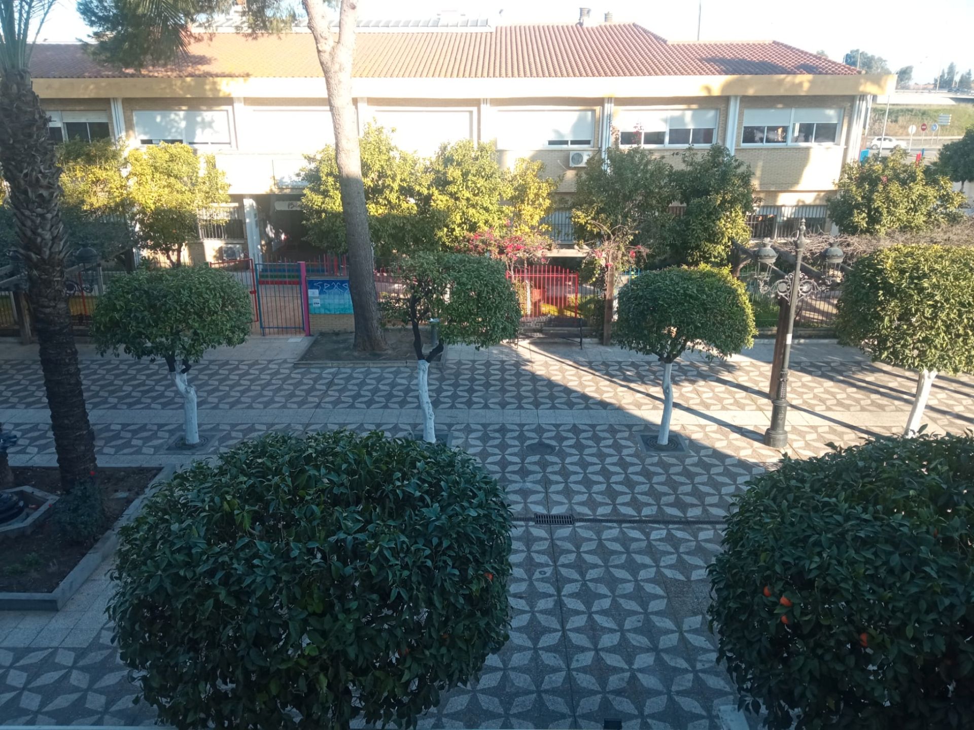 Garden of Flat for sale in San Juan de Aznalfarache  with Air Conditioner, Terrace and Furnished