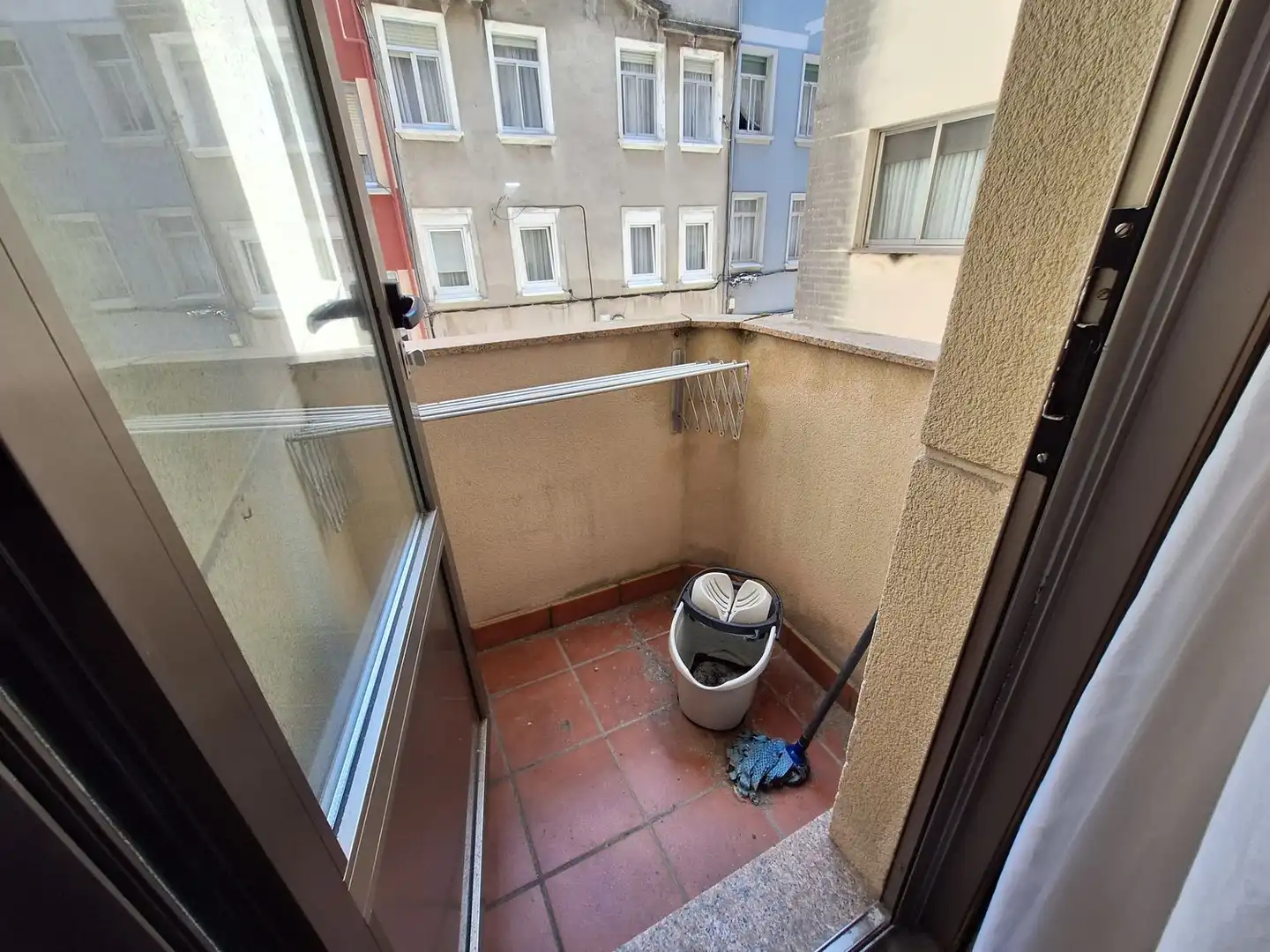 Terraza de Piso de alquiler en A Coruña Capital  con Trastero