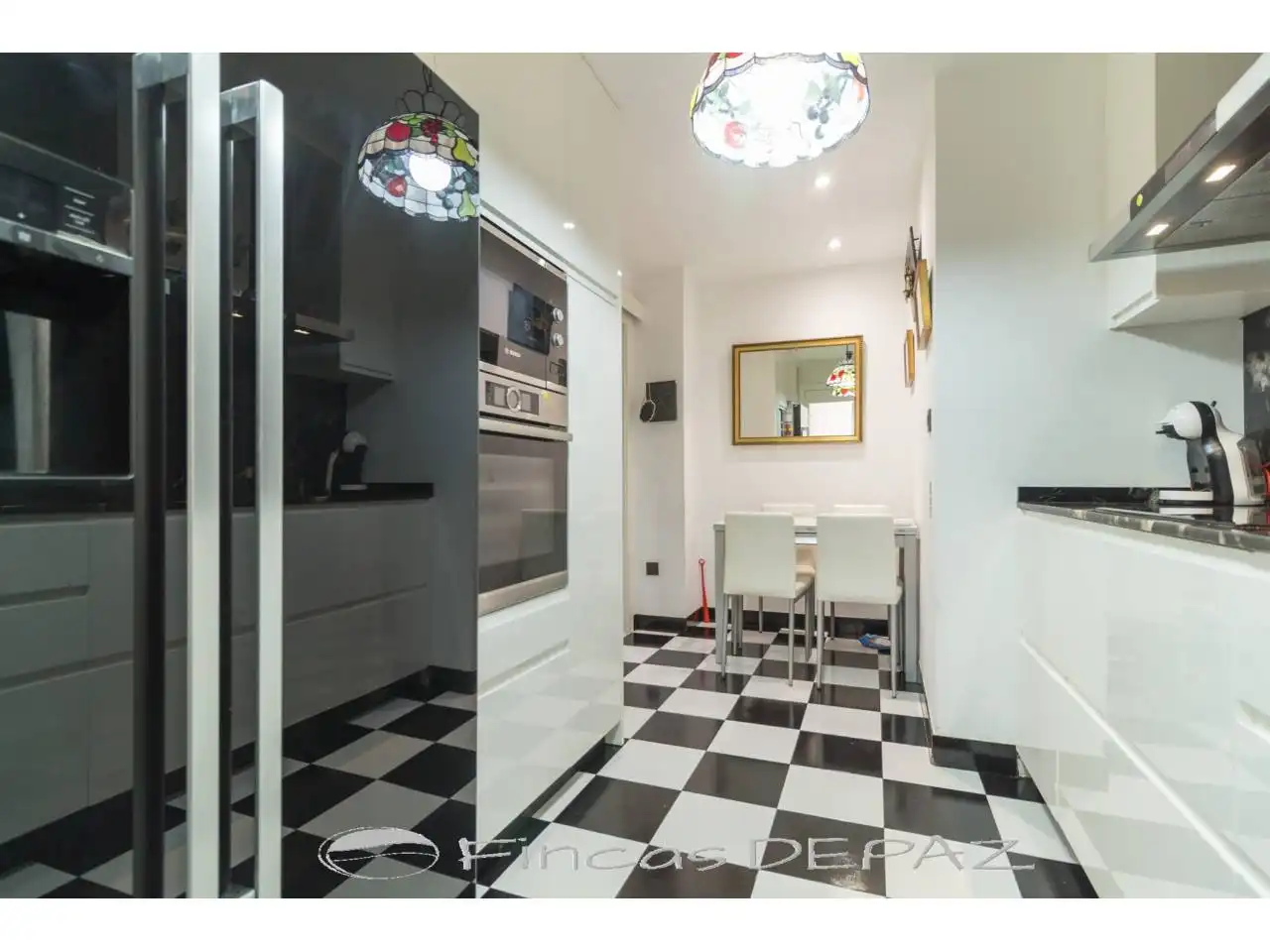 Cocina de Ático en venta en Centre