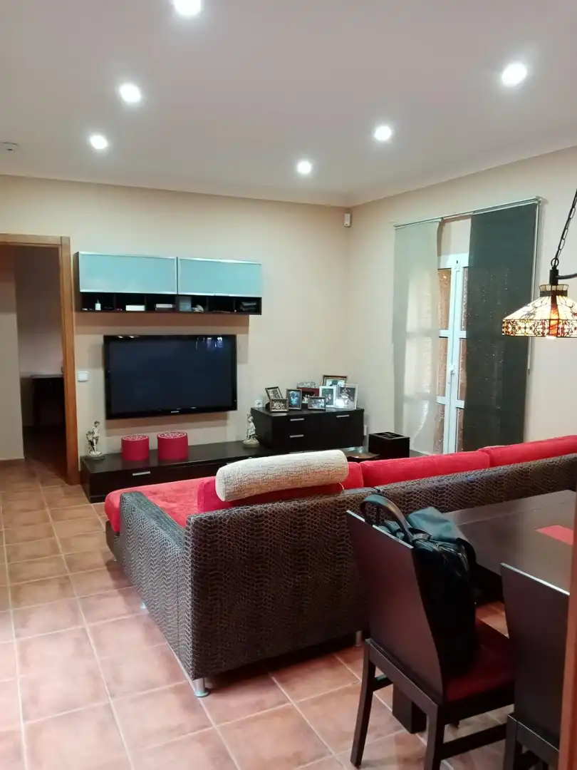 Sala de estar de Casa o chalet en venta en Paterna de Rivera con Aire acondicionado, Terraza y Trastero