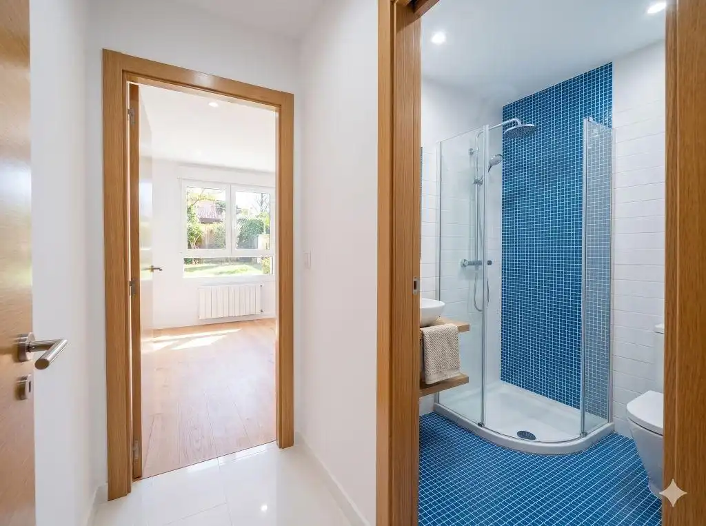 Baño de Casa o chalet en venta en Torrelavega  con Calefacción, Terraza y Trastero