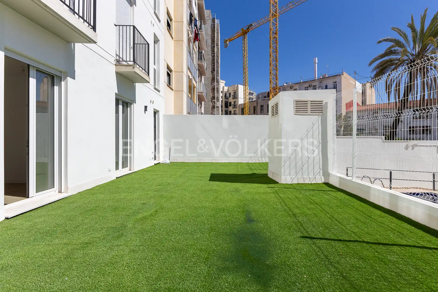 Terraza de Piso de alquiler en Valencia con Aire acondicionado, Calefacción y Parquet