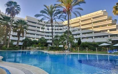 Exterior view of Apartment for sale in Marbella  with Air Conditioner, Heating and Private garden