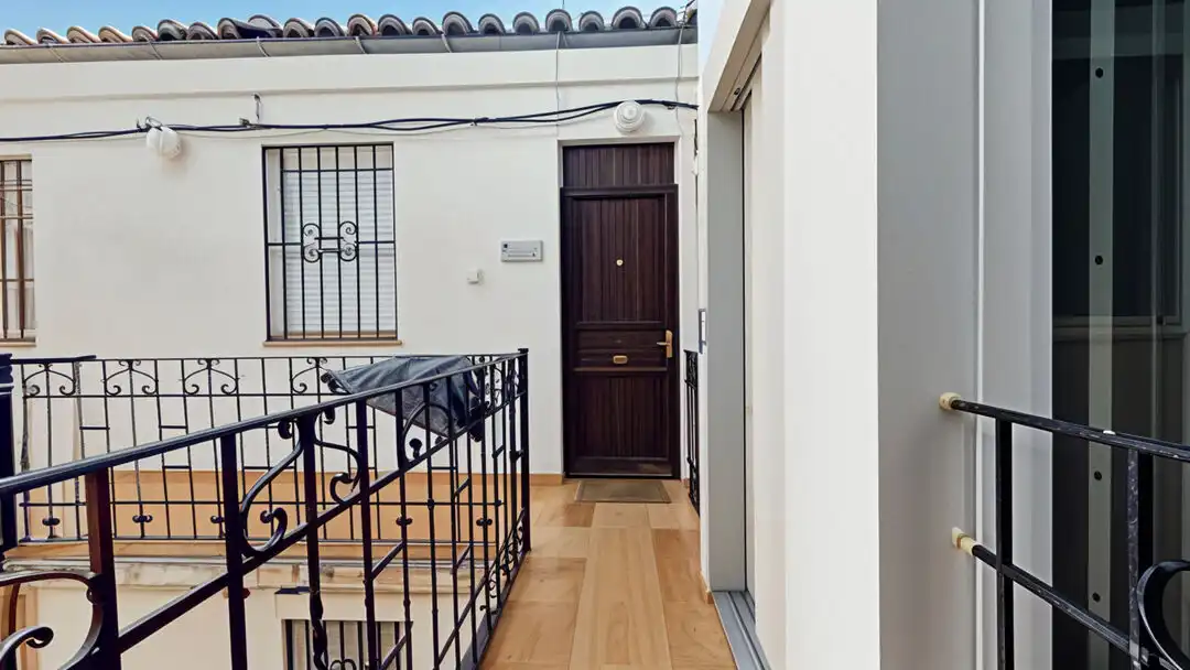 Balcony of Flat for rent in  Madrid Capital  with Heating