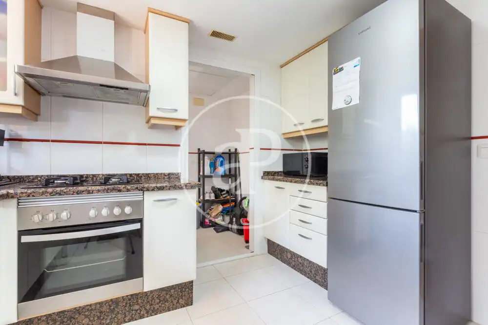 Cocina de Ático en venta en Bétera con Aire acondicionado, Calefacción y Jardín privado