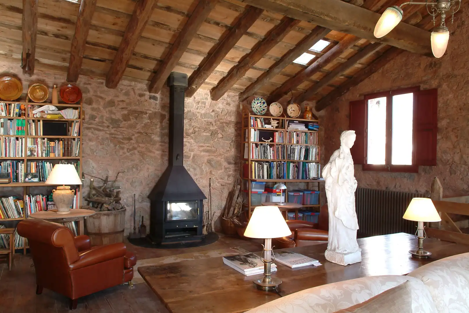 Sala de estar de Finca rústica en venta en Camprodon con Calefacción, Jardín privado y Terraza