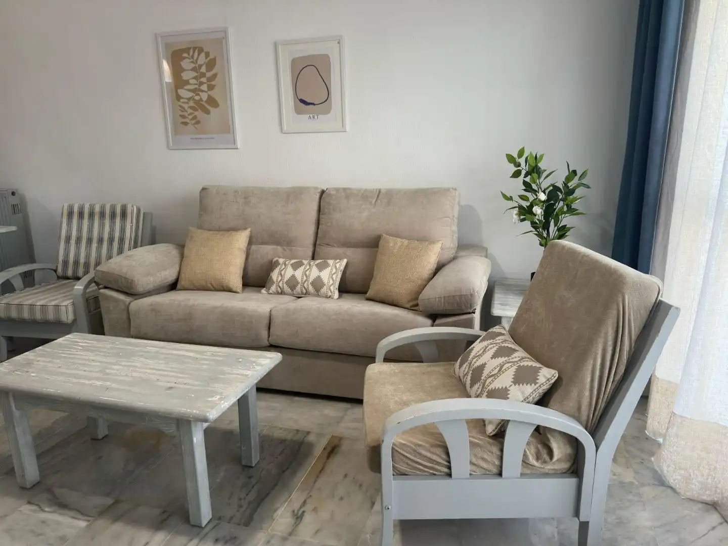 Wohnzimmer von Erdgeschoss zur Miete in Roquetas de Mar ciudad