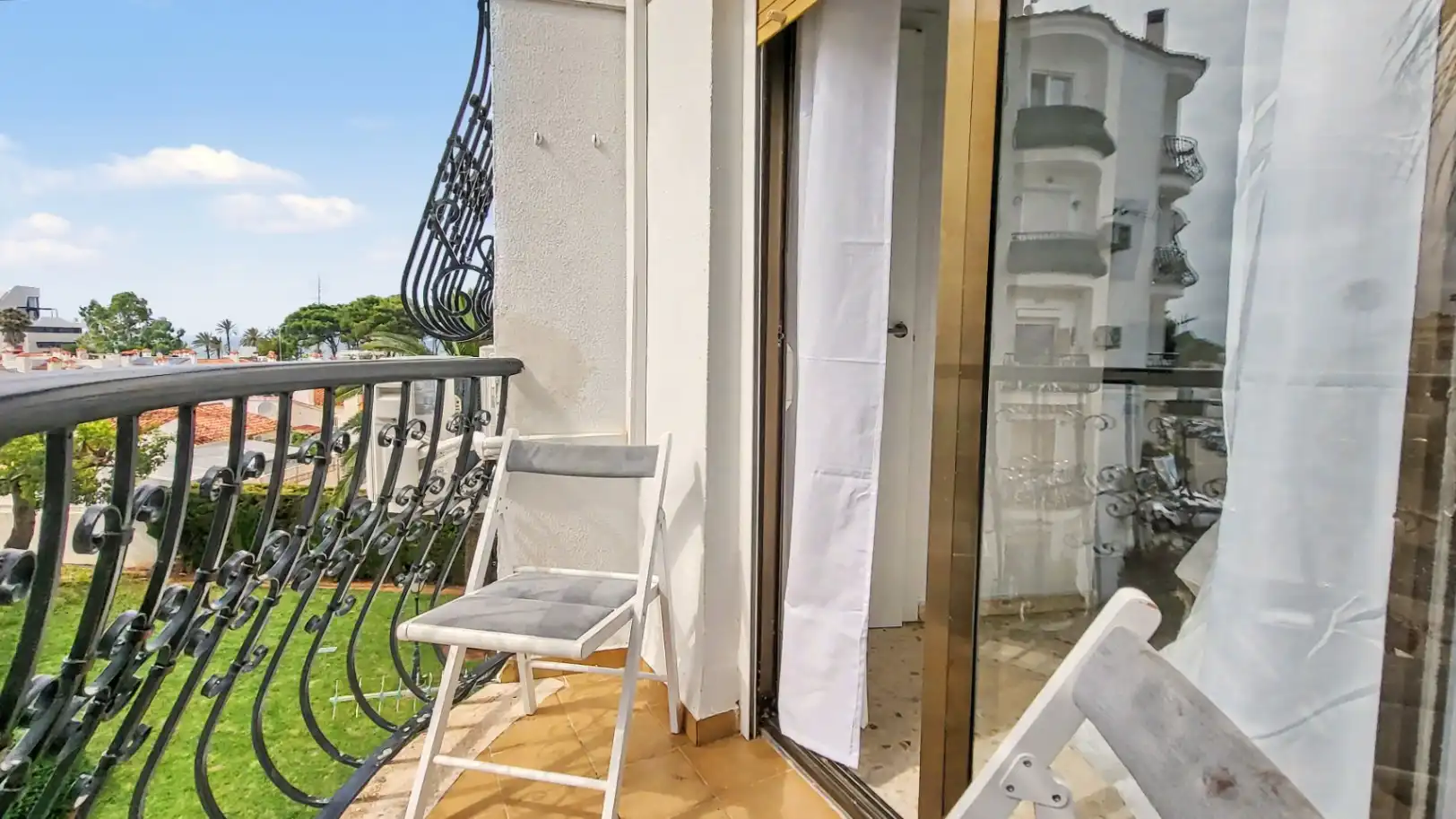 Terraza de Estudio en venta en Dénia con Aire acondicionado, Calefacción y Jardín privado
