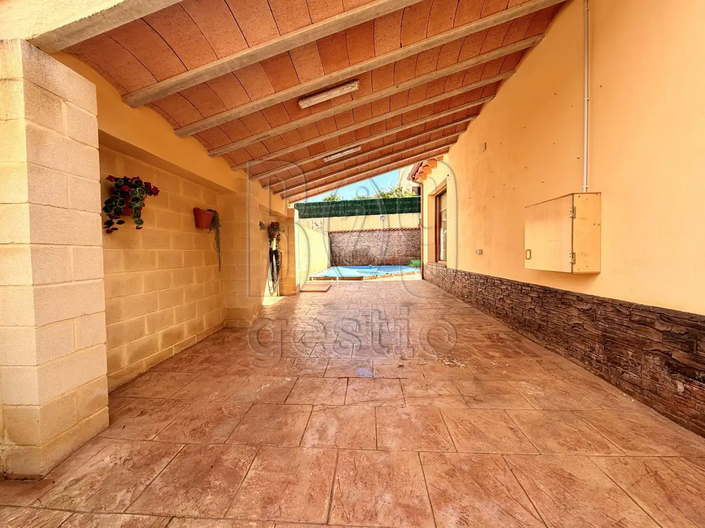 Exterior view of Detached homes for sale in Els Pallaresos  with Air Conditioner, Heating and Private garden