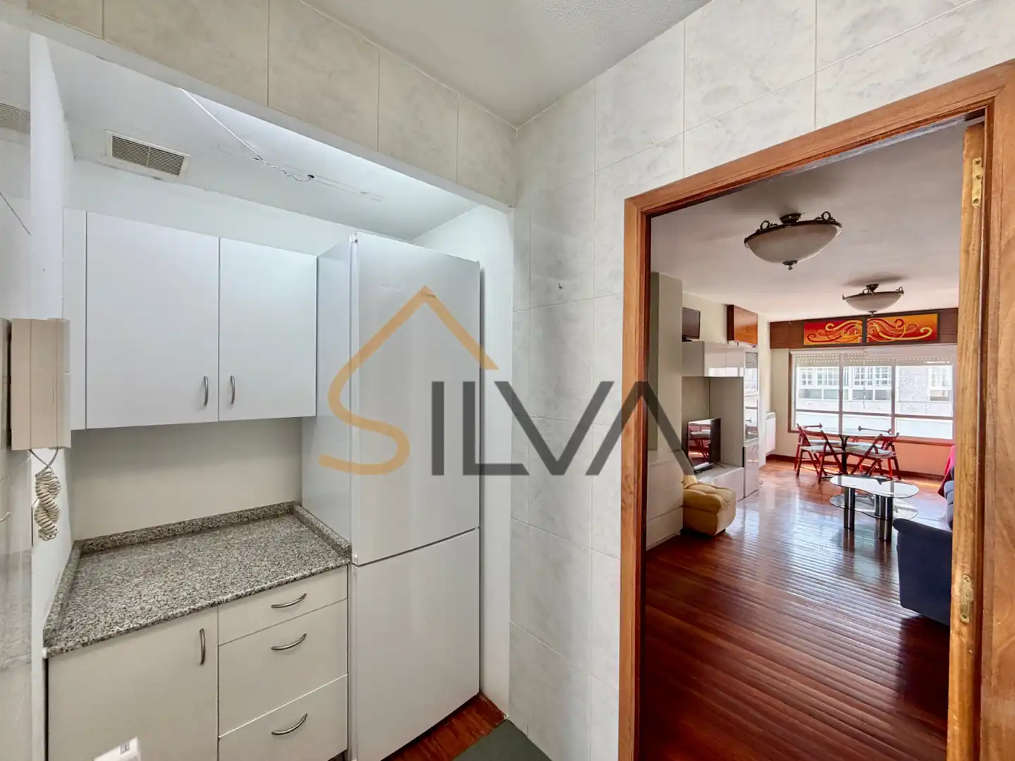 Cocina de Piso en venta en Lugo con Calefacción, Trastero y Amueblado