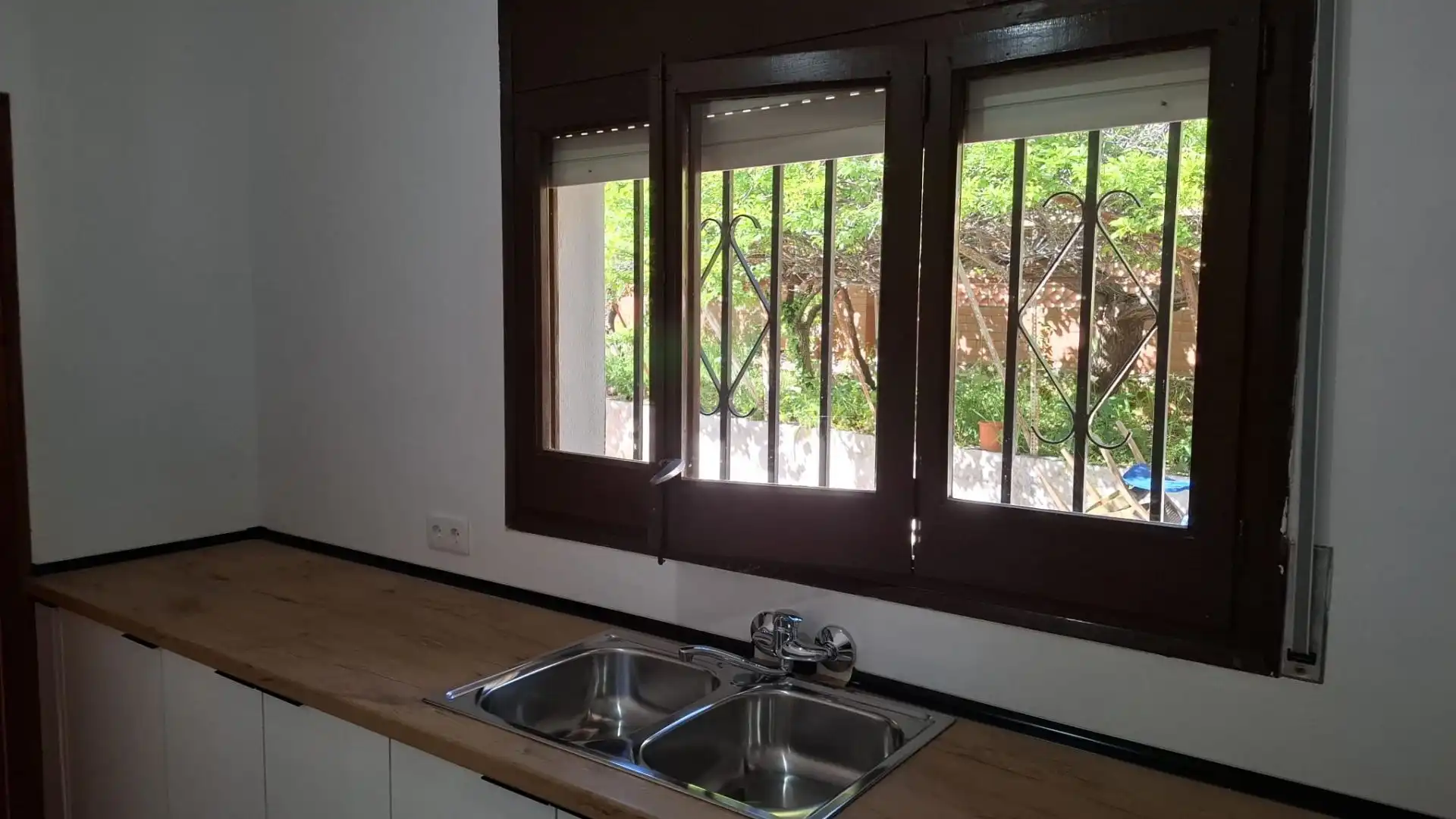 Cocina de Casa o chalet en venta en Vallirana con Terraza