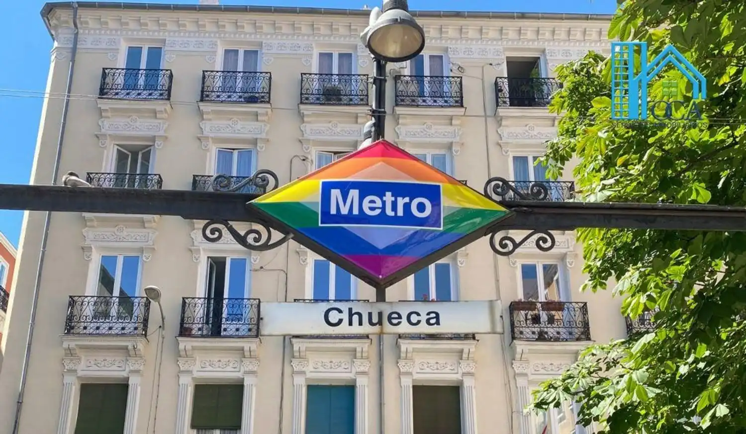 Außenansicht von Wohnung zum Verkauf in Madrid mit Klimaanlage und Möbliert