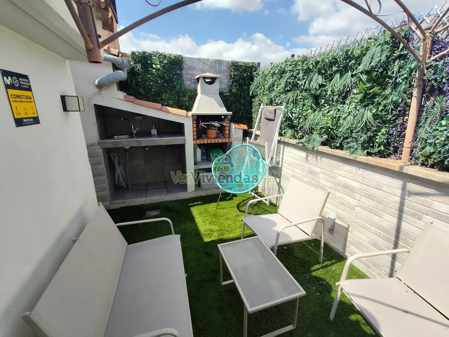 Terrace of Duplexes for sale in Terrassa  with Air Conditioner, Heating and Parquet flooring