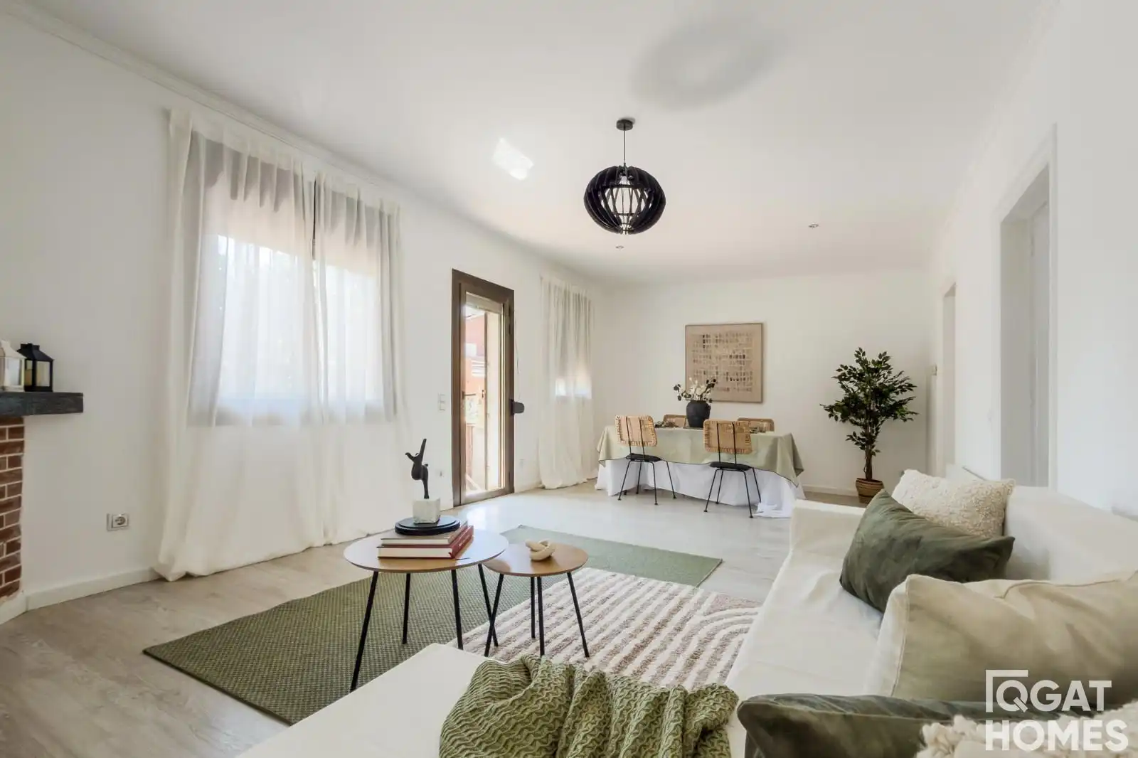 Wohnzimmer von Haus oder Chalet zum Verkauf in Sant Cugat del Vallès mit Klimaanlage, Heizung und Terrasse