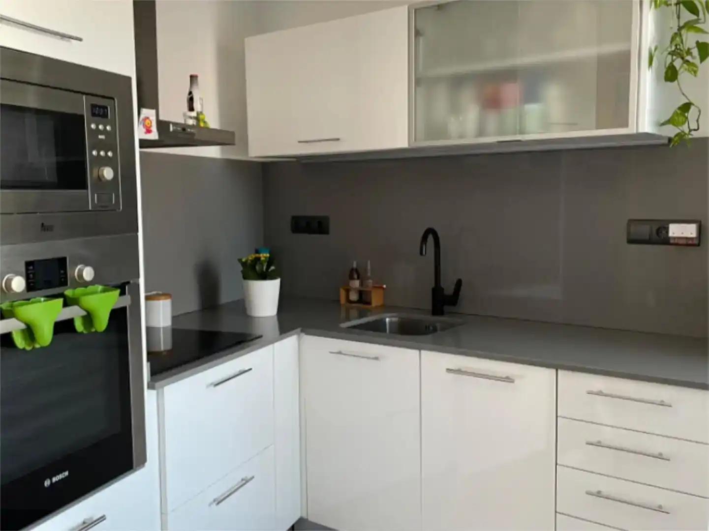 Cocina de Dúplex en venta en Rubí con Aire acondicionado y Balcón