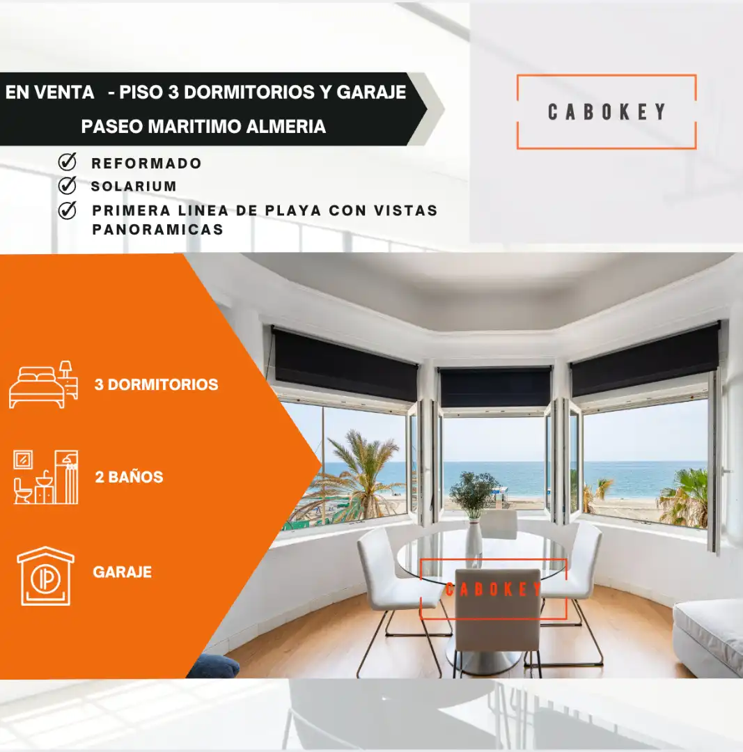 Jardín de Piso en venta en  Almería Capital con Aire acondicionado, Calefacción y Parquet