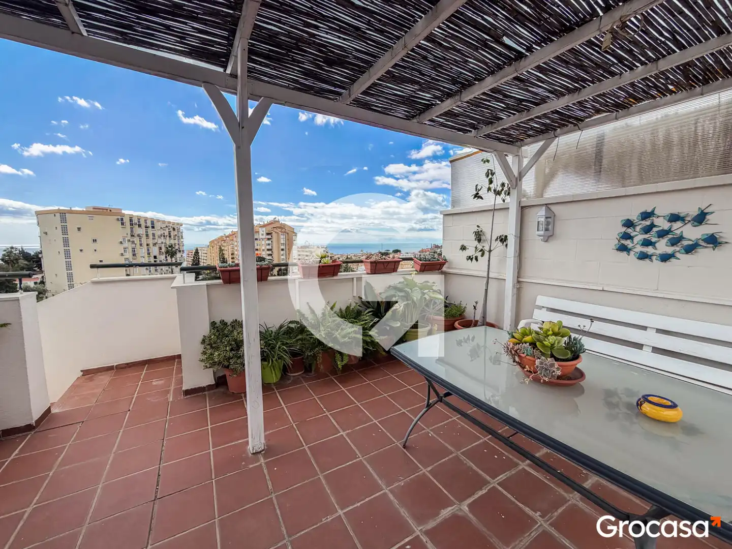 Terrace of Attic for sale in Rincón de la Victoria  with Private garden, Terrace and Oven