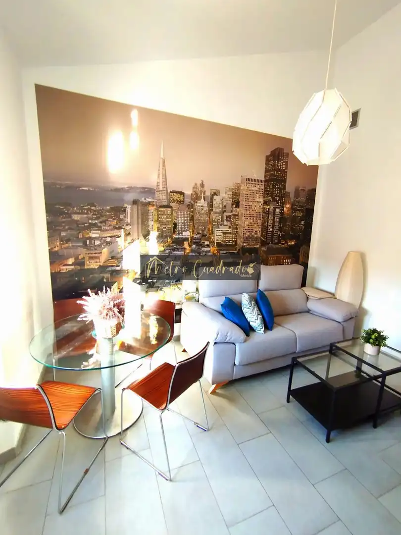 Sala de estar de Piso de alquiler en Mérida con Aire acondicionado y Amueblado