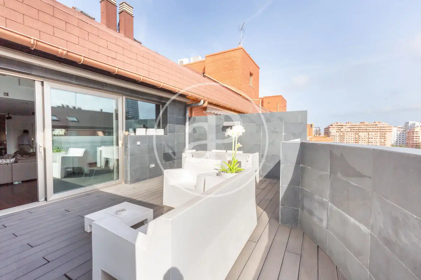 Terrasse von Dachboden zum Verkauf in Valencia mit Klimaanlage, Heizung und Terrasse