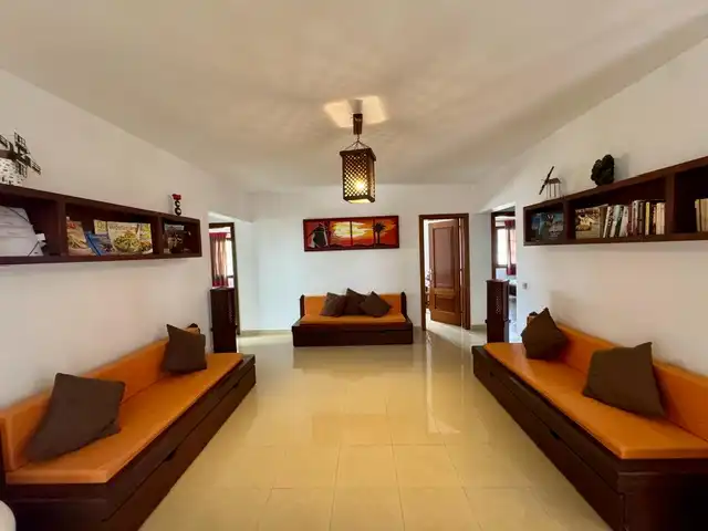 Sala de estar de Casa o chalet en venta en Antigua con Jardín privado, Terraza y Piscina