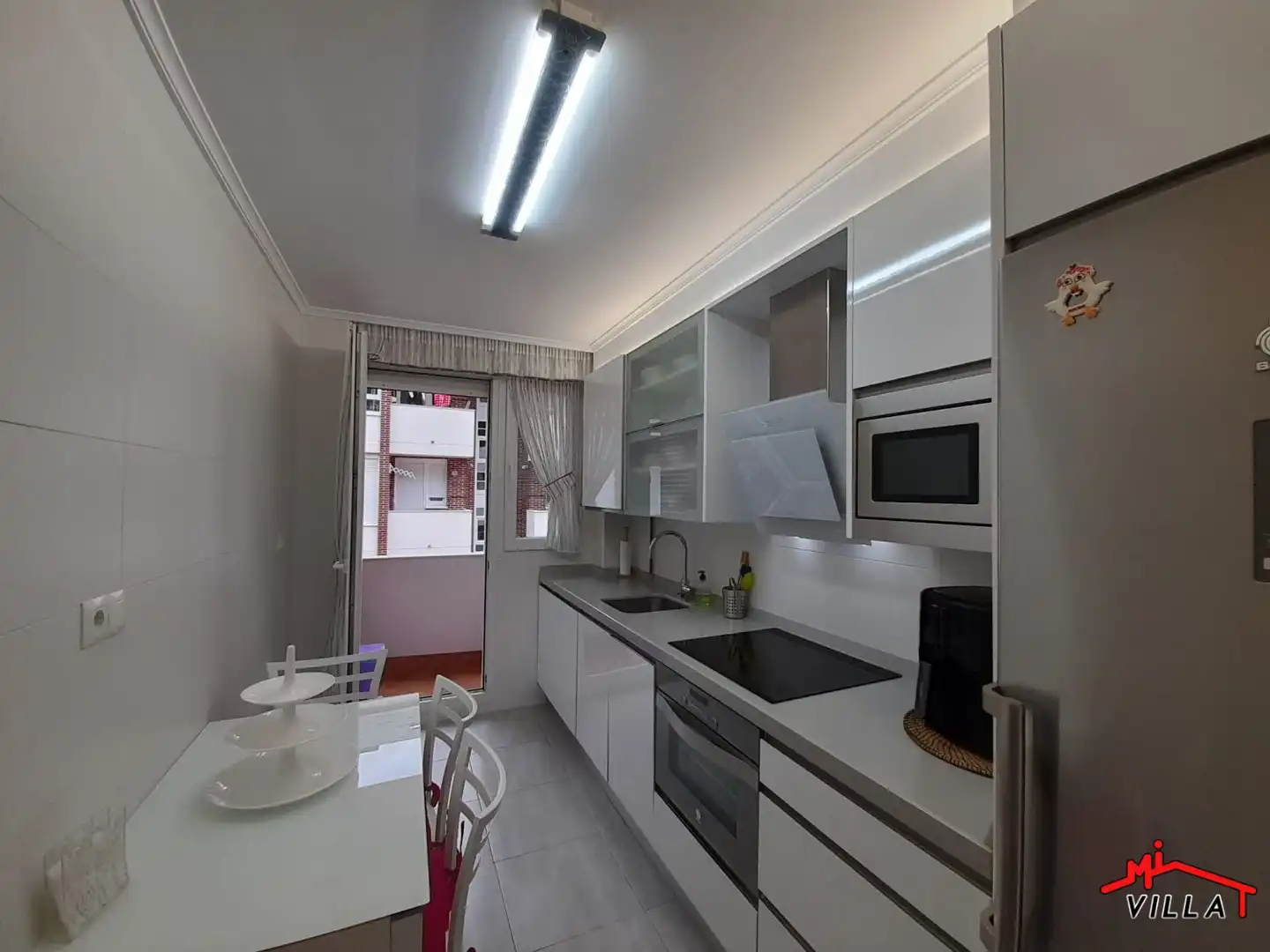 Cocina de Piso de alquiler en Bárcena de Cicero con Calefacción, Amueblado y Balcón