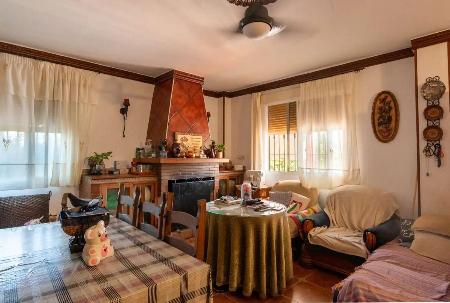 Sala de estar de Casa o chalet en venta en Molvízar con Terraza y Piscina
