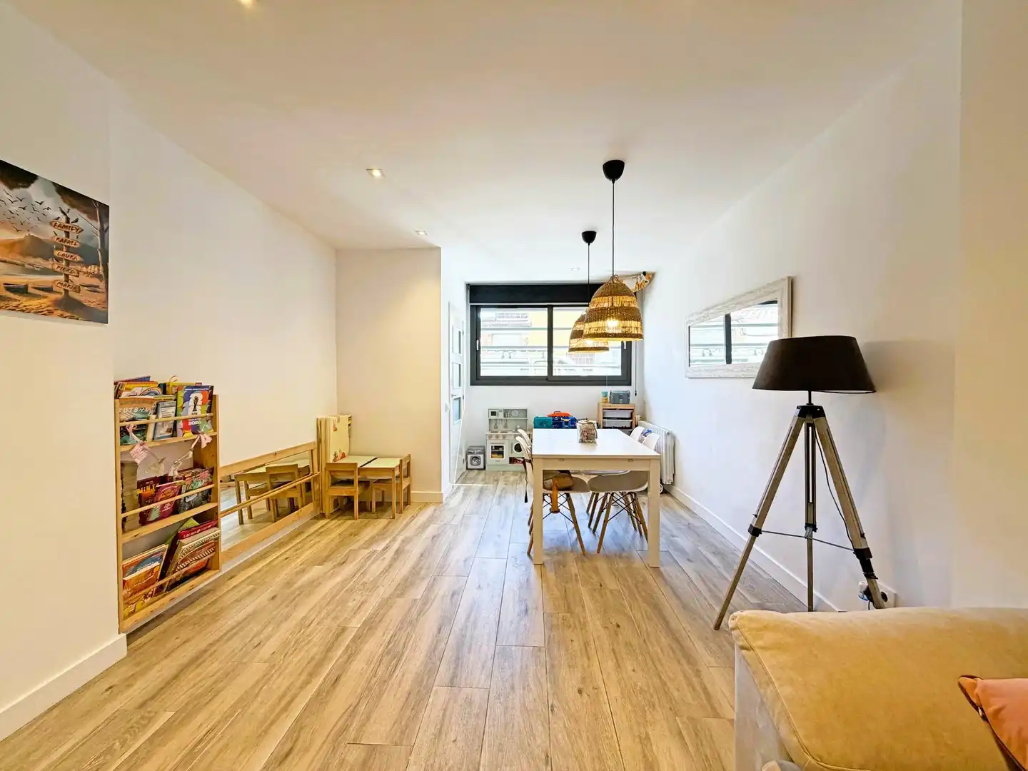 Sala d'estar de Casa adosada en venda en Sabadell amb Aire condicionat, Calefacció i Terrassa