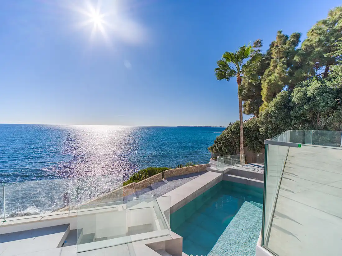 Swimming pool of Houses for sale in El Campello  with Air Conditioner, Heating and Private garden