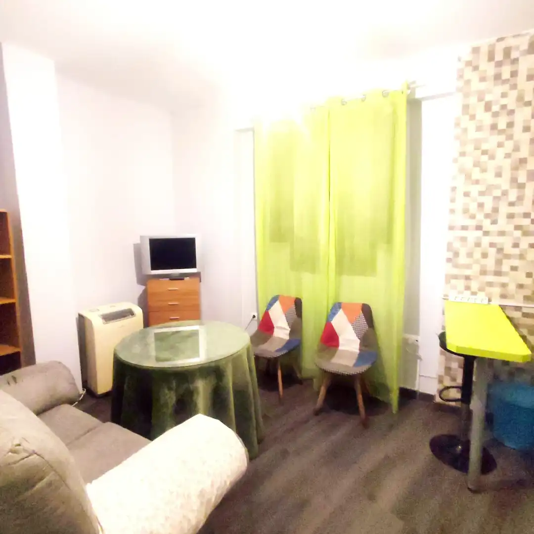 Sala d'estar de Apartament de lloguer en Granada amb Moblat, Rentadora i Microones