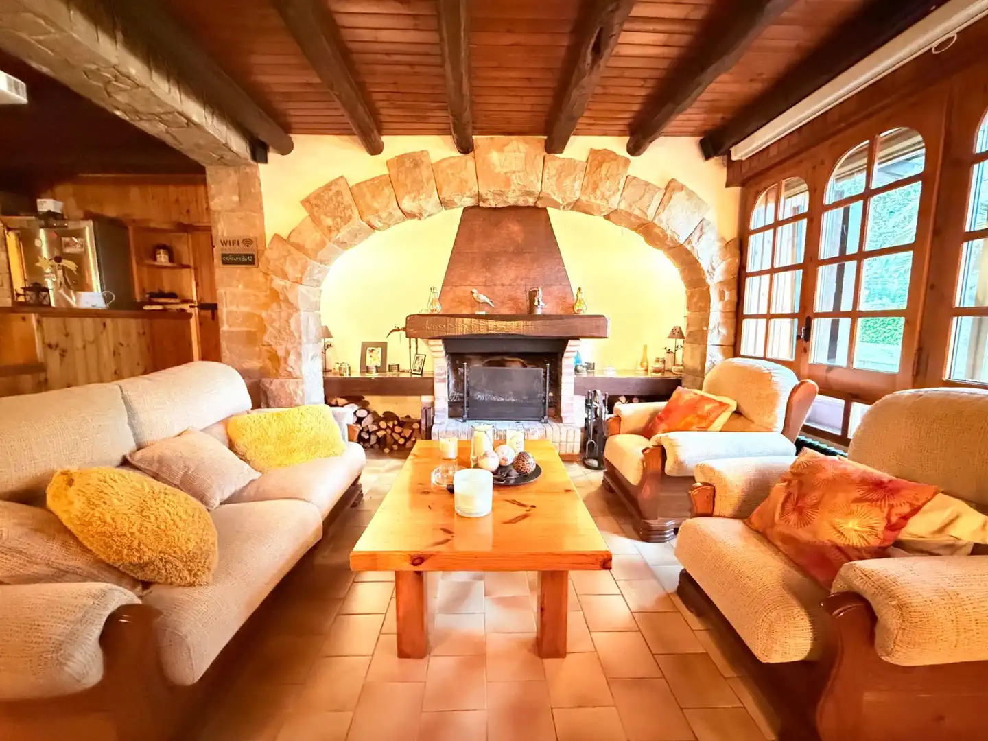 Living room of Houses for sale in Calders  with Air Conditioner, Heating and Private garden