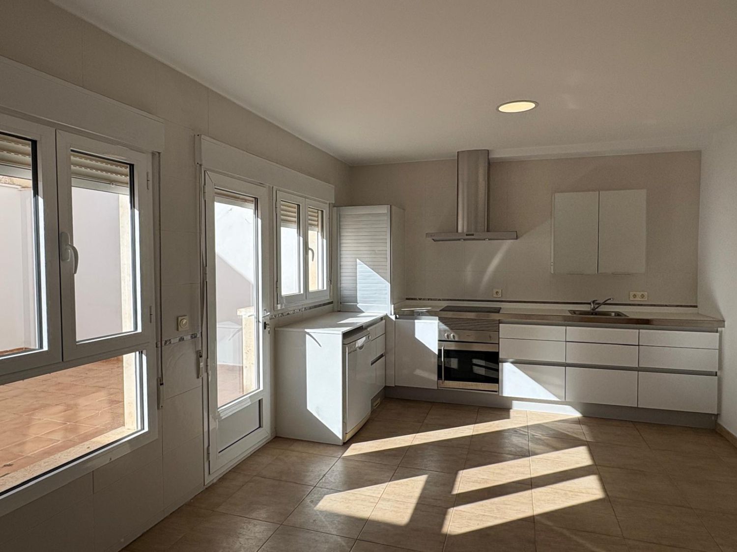 Kitchen of Single-family semi-detached for sale in  Albacete Capital  with Air Conditioner, Heating and Terrace