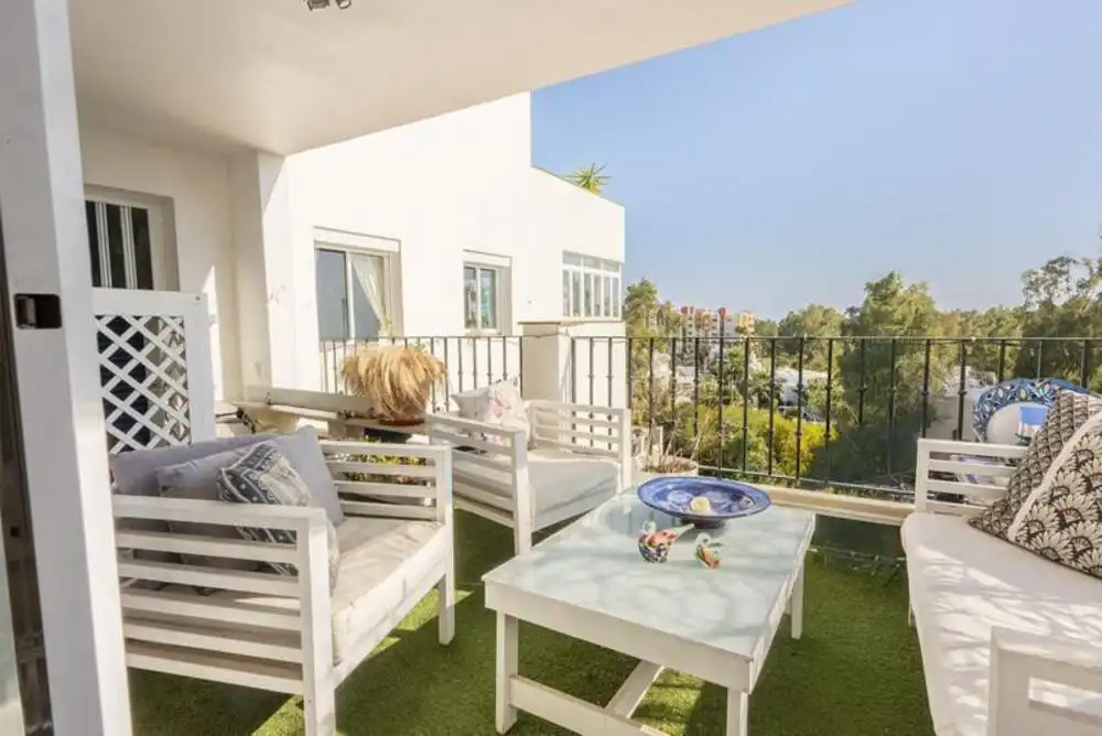 Terrasse von Dachboden zum Verkauf in Atalaya mit Terrasse, Schwimmbad und Alarm