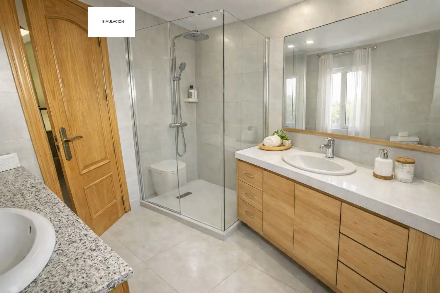 Bathroom of Houses for sale in Miraflores de la Sierra  with Heating, Private garden and Terrace